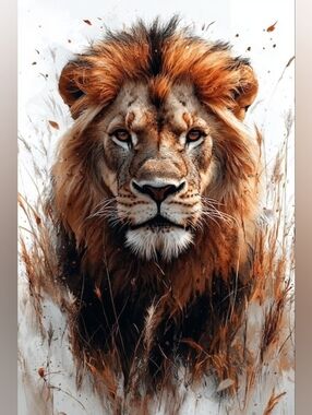 Majestic Lion Custom Fridge Magnet Home Office Kitchen Decor